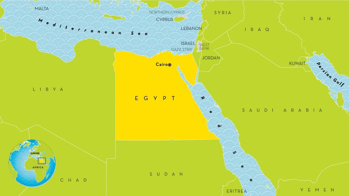 kart Afrika Qahirə