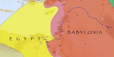 Kart Babylon, Misir